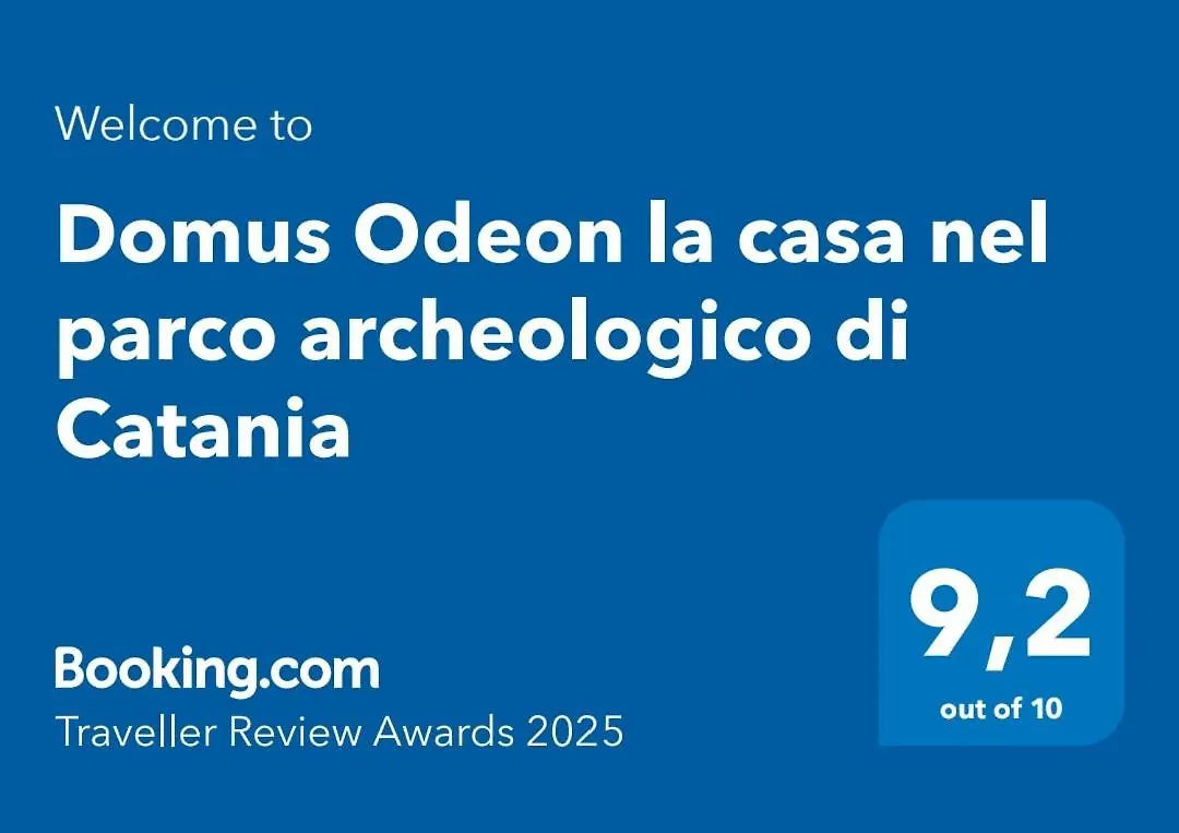 Domus Odeon La Casa Nel Parco Archeologico Di Catania Apartment